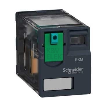 Obrázek produktu Spínací relé paticové Schneider Electric Zelio 4P (čtyřřadé) 24VDC/6A RXM4AB1BD 0
