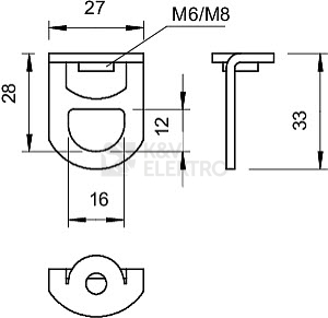 Obrázek produktu Závěsné oko OBO TS 2990 M6 G 3462862 1