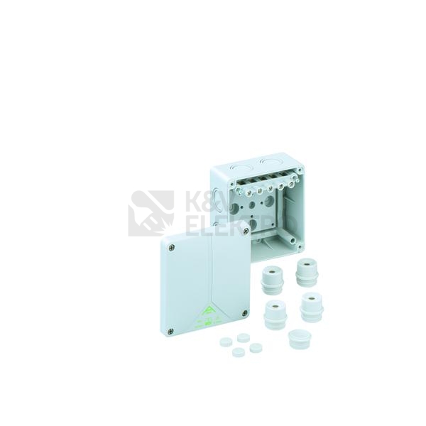 Obrázek produktu Krabice Spelsberg Abox 060-62 IP65 110x110x67mm se svorkovnicí 80640701 0