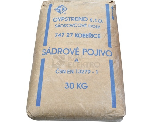 Obrázek produktu  Gypstrend sádra stavební šedá 30kg 0