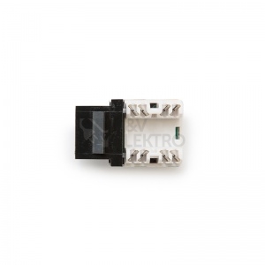 Obrázek produktu  Konektor keystone Keline KEJ-C5E-U-BK RJ45 Cat.5e UTP 1208.10 černá 2