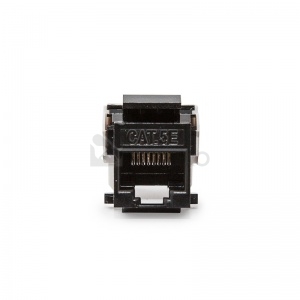 Obrázek produktu  Konektor keystone Keline KEJ-C5E-U-BK RJ45 Cat.5e UTP 1208.10 černá 5