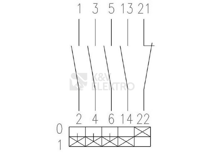 Obrázek produktu VACKOVY SPINAC 25A P1-25/I2/SVB-SW/HI11 2