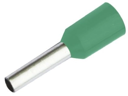 Lisovací dutinky zelené GPH DI 0,34-6 průřez 0,34mm2 délka 6mm (500ks)