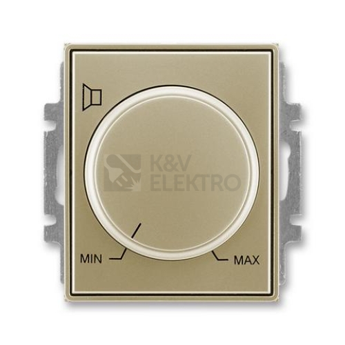 ABB Element,Time regulátor hlasitosti s krytem šampaňská 5016E-A10100 33