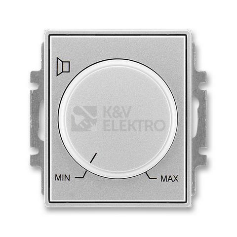 Obrázek produktu ABB Element,Time regulátor hlasitosti 100 V, s krytem titanová 5016E-A10100 08 0