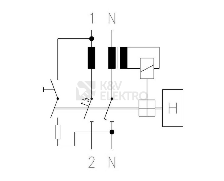 Obrázek produktu  Proudový chránič s jističem EATON PFL7-10/1N/B/003-A 10A 30mA A 263435 2