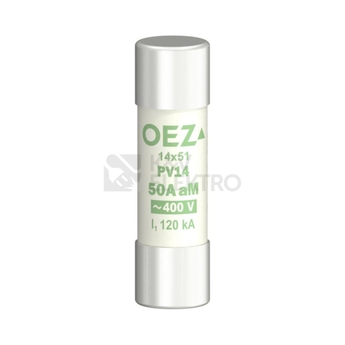 Pojistka válcová OEZ PV14 50A aM