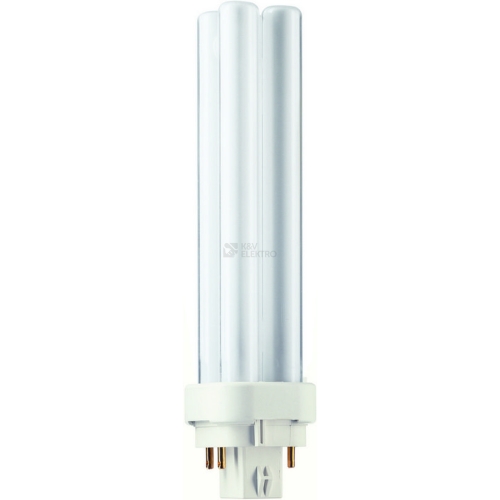 Úsporná zářivka Philips MASTER PL-C 18W/827 4PIN G24q-2 teplá bílá 2700K