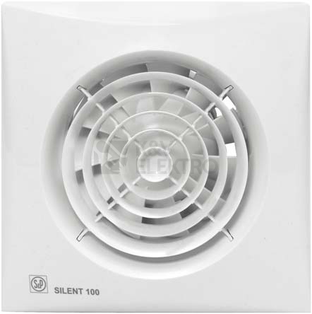 Obrázek produktu Axiální koupelnový ventilátor se zpětnou klapkou Soler & Palau SILENT 100CZ 0