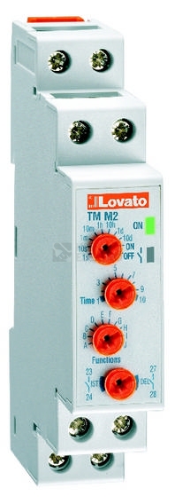 Obrázek produktu Multifunkční časové relé LOVATO TMM2 12-240V 0
