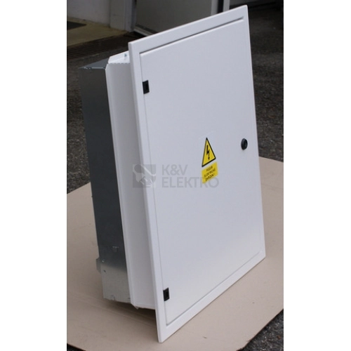 Elektroměrový rozvaděč RE10T/Z-KV-S B25/3 zapuštěný bílý pro ČEZ EGD (E.ON) pro stávající odběrná místa