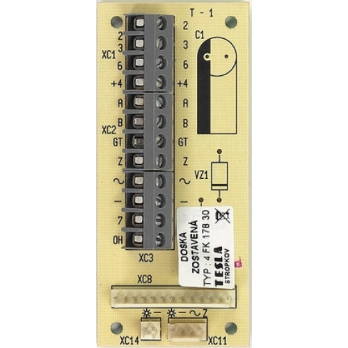 Sběrnice 4FK 178 30 pro el. vrátného