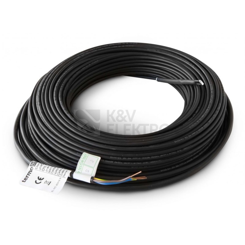 Obrázek produktu Topný kabel K&V thermo uniKABEL 2LF 17W/m 150m (2550W) 0