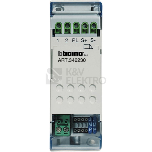  Relé pro spínaní elektrických zámků Bticino 346230