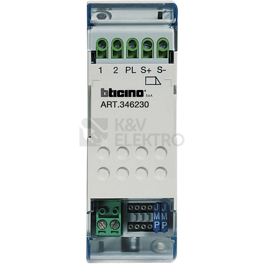 Obrázek produktu Relé pro spínaní elektrických zámků Bticino 346230 0