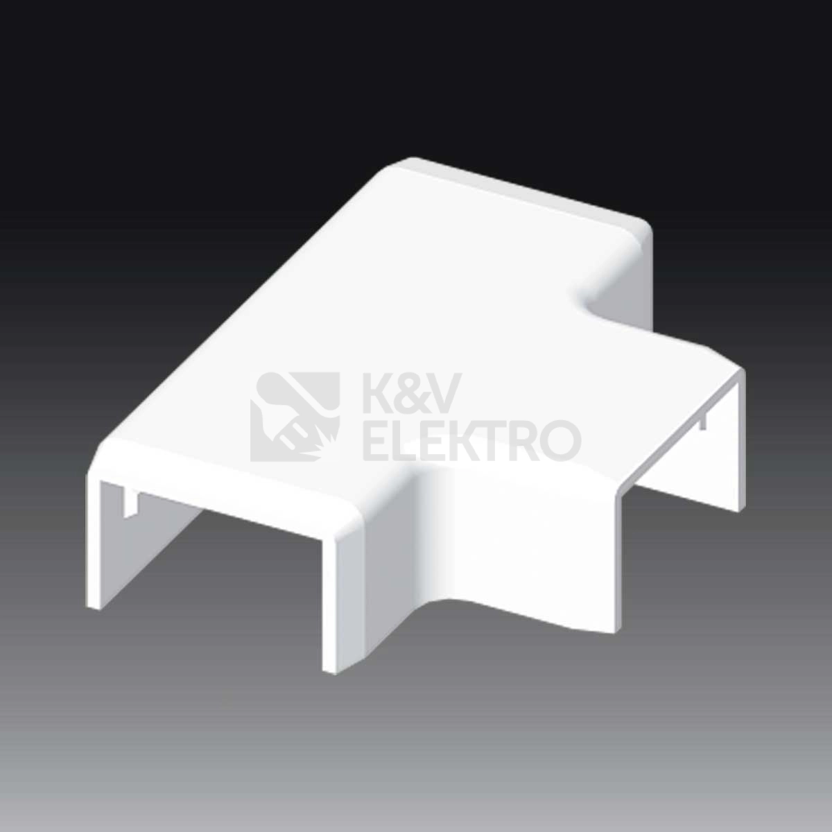 Obrázek produktu Kryt KOPOS LHD 25x15 odbočný 8694 HB bílá 0