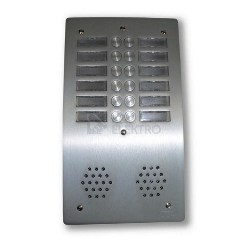 Tlačítkový panel AV2012P 12 tl.