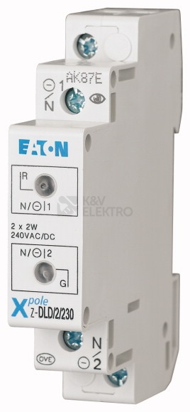 Obrázek produktu Signálka červená+zelená LED EATON Z-DLD/2/230 /284925/ 0