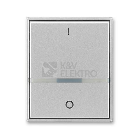 Obrázek produktu ABB Element,Time kryt vypínače s průzorem a potiskem titanová 3558E-A00655 08 0