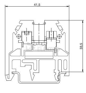 Obrázek produktu Svorka Elektro Bečov RSA 4 A oranžová A131171 1