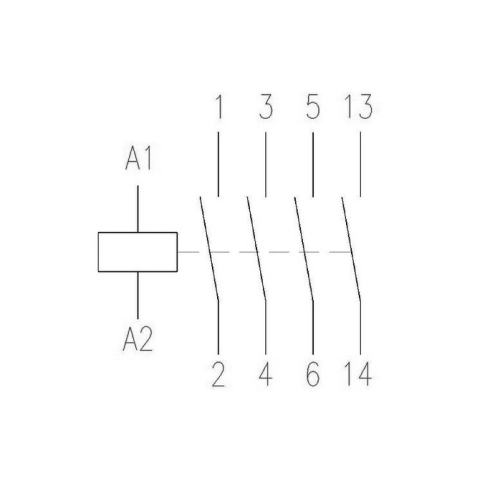 Stykač EATON DILM7-10 7A 1Z 24VDC 276565 (obrázek 5)