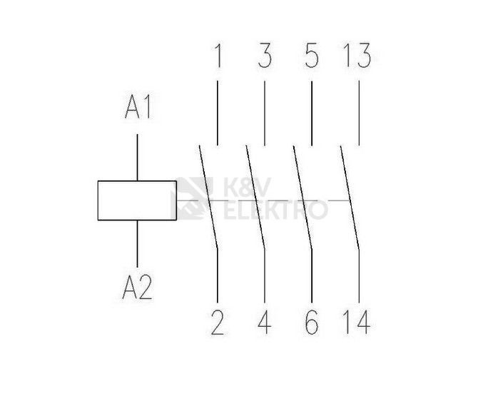 Obrázek produktu  Stykač EATON DILM7-10 7A 1Z 24VDC 276565 2