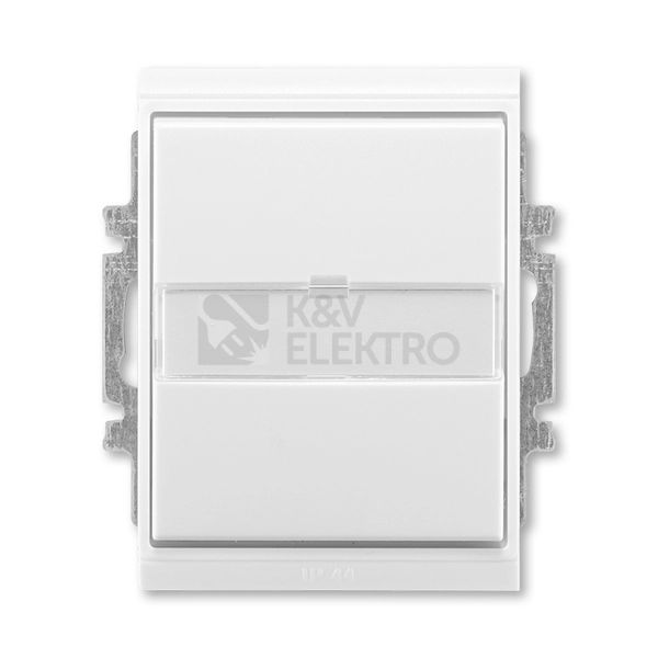 Obrázek produktu ABB Element,Time vypínač č.6 IP44 s popisovým polem bílá bílá 3558E-A06910 03 0