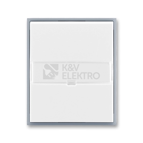 ABB Element kryt vypínače bílá/ledová šedá 3558E-A00610 04 s popisovým polem
