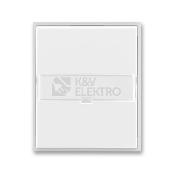 Obrázek produktu ABB Element,Time kryt vypínače bílá/ledová bílá 3558E-A00610 01 s popisovým polem 0