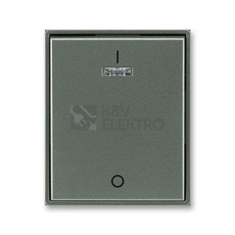 Obrázek produktu  ABB Time, Time Arbo kryt vypínače antracitová 3558E-A00933 34 s průzorem 0
