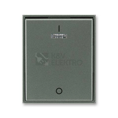 Obrázek produktu ABB Time, Time Arbo kryt vypínače antracitová 3558E-A00933 34 s průzorem 0