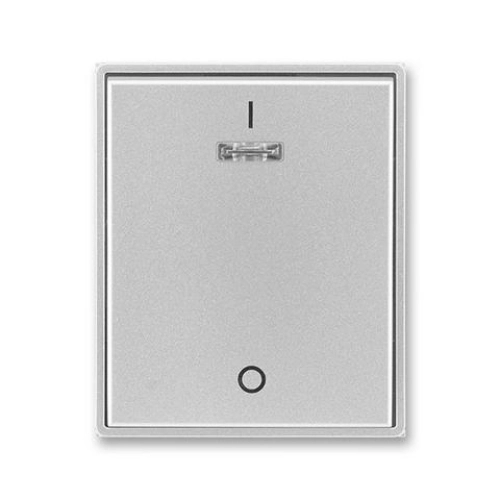 ABB Time, Time Arbo kryt vypínače titanová 3558E-A00933 08 s průzorem