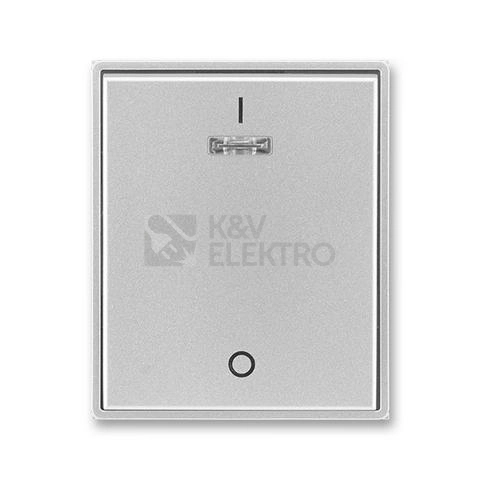 Obrázek produktu ABB Time, Time Arbo kryt vypínače titanová 3558E-A00933 08 s průzorem 0