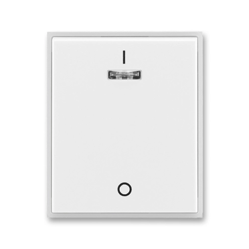 ABB Element,Time kryt vypínače bílá/ledová bílá 3558E-A00933 01 s průzorem