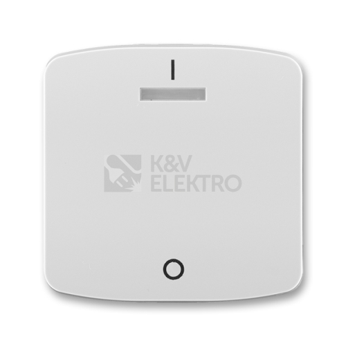 ABB Tango kryt vypínače šedá 3558A-A00933 S s průzorem