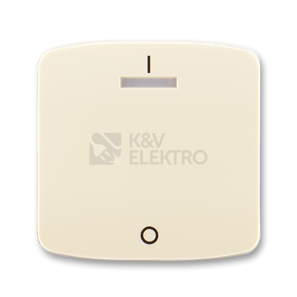 Obrázek produktu ABB Tango kryt vypínače slonová kost 3558A-A00933 C s průzorem 0