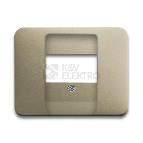 ABB Alpha exclusive kryt zásuvky reproduktorové palladium 1710-0-3310 (2CKA001710A3310)