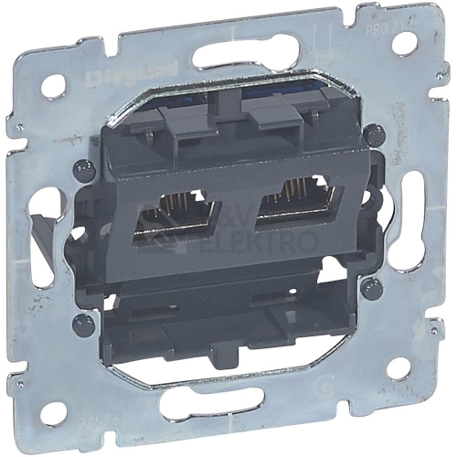 Legrand Galea Life datová zásuvka 2xRJ45 Cat. 5e UTP 775762