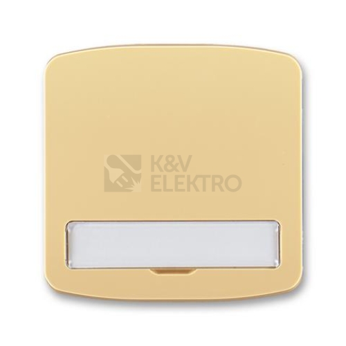 ABB Tango kryt vypínače béžová 3558A-A00620 D s popisovým polem