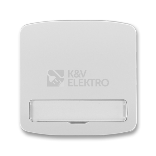ABB Tango kryt vypínače šedá 3558A-A00620 S s popisovým polem