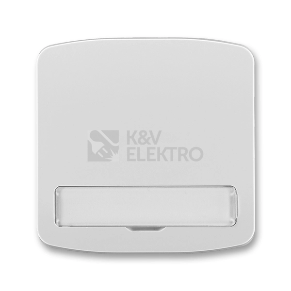 Obrázek produktu ABB Tango kryt vypínače šedá 3558A-A00620 S s popisovým polem 0