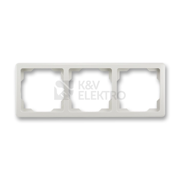 Obrázek produktu ABB Swing trojrámeček světle šedá 3901G-A00030 S1 0
