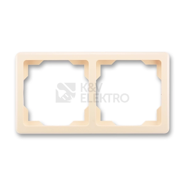 Obrázek produktu ABB Swing dvojrámeček krémová 3901G-A00020 C1 0