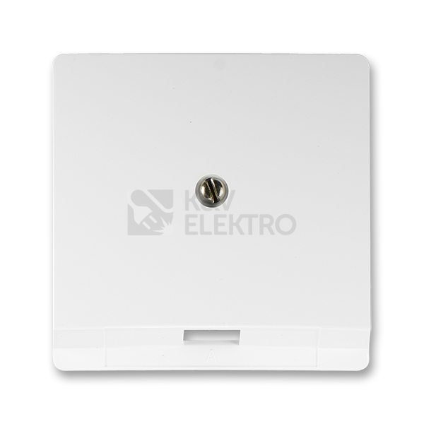 Obrázek produktu ABB Swing (L) kryt zásuvky telefonní jasně bílá 5013G-A00213 B1 0