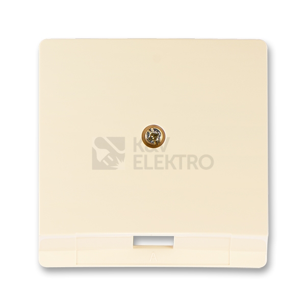 Obrázek produktu ABB Swing,Swing L kryt zásuvky telefonní jednonásobné (pro přístroj 5013U) krémová 5013G-A00213 C1 0