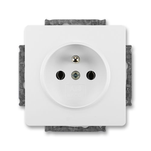 ABB Swing (L) zásuvka jasně bílá 5518G-A02349 B1