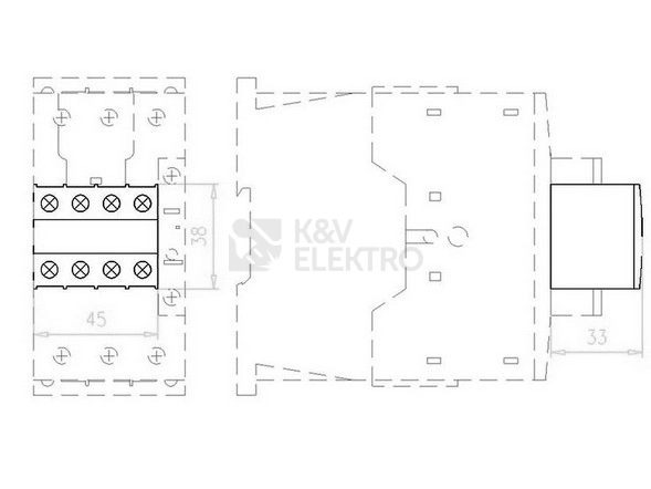 Obrázek produktu Blok pomocných kontaktů EATON DILM150-XHI22 277950 1