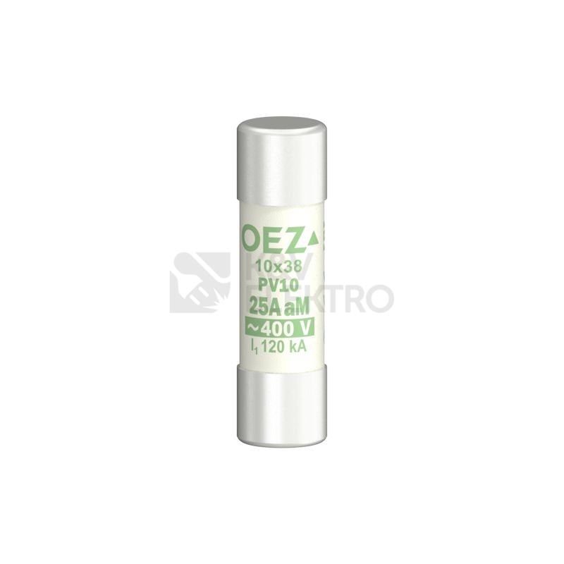Obrázek produktu Pojistka válcová OEZ PV10 25A aM 0