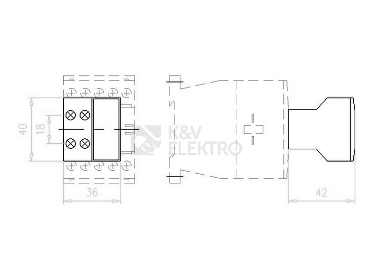 Obrázek produktu Blok pomocných kontaktů EATON DILA-XHI20 276422 1